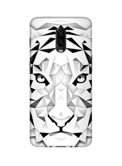 Buy Matte Finish Slim Snap Basic Case Cover For OnePlus 6T Poly Tiger in Saudi Arabia