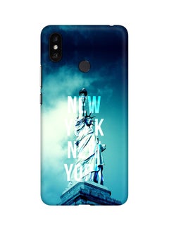 Buy Matte Finish Slim Snap Basic Case Cover For Xiaomi Mi Max 3 New York New York in UAE