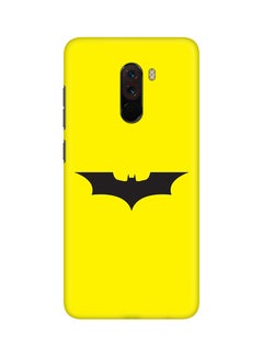 Buy Matte Finish Slim Snap Basic Case Cover For Xiaomi Pocophone F1 Iconic Bat in UAE