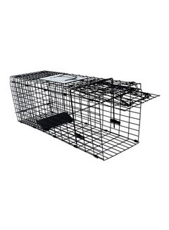 اشتري Iron Trap For Cats And Dogs Black 66x23x26 centimeter في السعودية