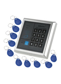 Buy Door Lock Access Control System Silver 11.7x2.1x11.7cm in UAE