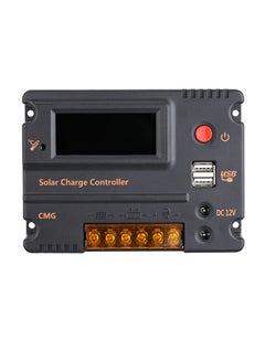 Buy Plastic Solar Charge Controller Panel Black 135 x 25 x 100mm in Saudi Arabia