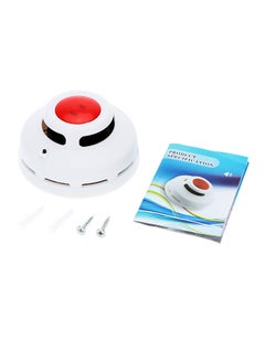 Buy Smoke Alarm Detector White 10.6x5.1x10.6centimeter in UAE