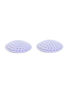 Buy 2-Piece Rubber Anti-Collision Protection Pad Purple 5x5x1.5cm in Egypt