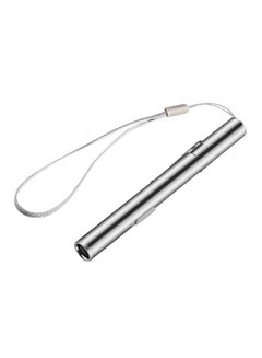 Buy Rechargeable LED Flashlight Silver in Egypt