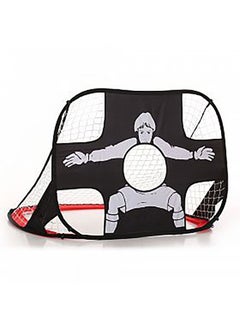 اشتري 2-in-1 Pop Up Kids Soccer Net 110x80x80 centimeter في الامارات