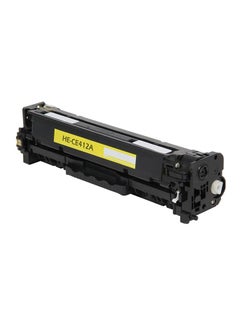 Buy HE-CE412A LaserJet Ink Toner Cartridge Yellow in UAE