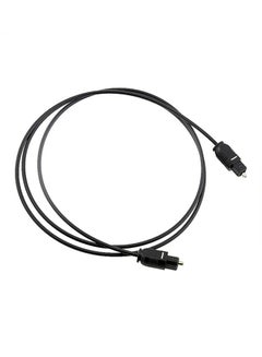 Buy Optical Fiber Digital Audio Cable Black in Saudi Arabia