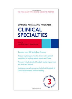 اشتري Oxford Assess And Progress: Clinical Specialties Paperback في الامارات