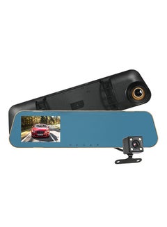 Buy Dual Lens Car Rear View DVR Camera Recorder in UAE