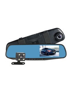 اشتري مسجل كاميرا بلوحة للمرآة الخلفية بكاميرا DVR للسيارة في الامارات