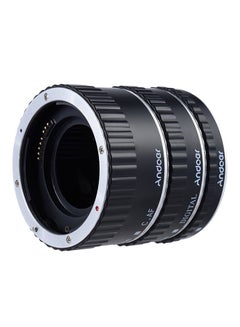 Buy Macro Extension Tube Ring For Canon EOS EF EF-S Black in UAE