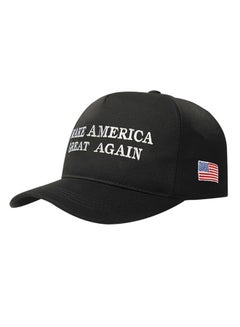 Buy Adjustable Baseball Cap Black in Saudi Arabia