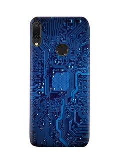Buy Protective Case Cover For Huawei Y9 (2019) Circuit Board Pattern in UAE