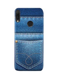 Buy Protective Case Cover For Huawei Y9 (2019) Jeans Pattern in UAE