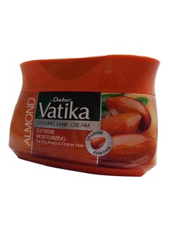 Buy Vatika Extreme Moisturizing Hair Styling Cream With Almond, Honey And Aloe Vera 140ml in Egypt