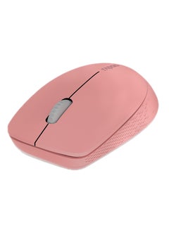 اشتري M100 Wireless Multi-Device Silent Bluetooth Mouse(BT3.0+BT4.0+USB), Easy-Switch Up to 3 Devices For Laptop MacBook Windows PC Tablet Android Pink في الامارات