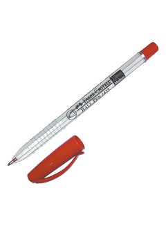 اشتري قلم بسن كروي متوسط أحمر في السعودية