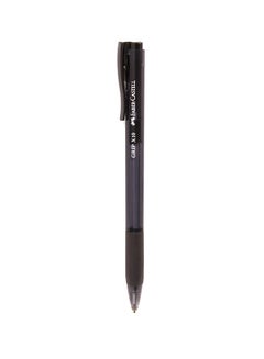 Faber Castell Grip X10 Retractable Ballpoint Pen 1.0mm Black