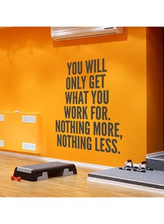 اشتري Gym Quotes Design Wall Sticker في الامارات