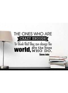 اشتري Steve Jobs Quote Wall Sticker في الامارات