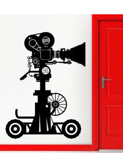 Buy Camera Photography Wall Sticker Black 60x90centimeter in UAE