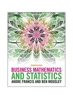 اشتري Business Mathematics And Statistics 7th Edition Paperback في الامارات