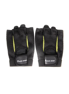 اشتري Half Finger Exercise Gloves - L في الامارات