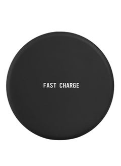 Buy Qi Wireless Charging Pad Stand Black in Saudi Arabia