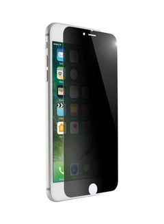 Buy Tempered Glass Privacy Screen Protector For Apple iPhone 7 Plus Black in Saudi Arabia