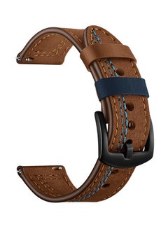 Buy Replacement Strap For Samsung Galaxy Gear S3 22millimeter Dark Brown in UAE