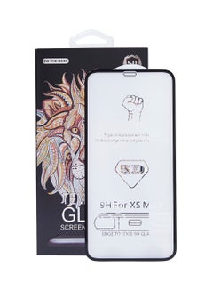 Buy 5D Full Screen Coverage Tempered Glass Screen Protector For iPhone XS Max Clear in Saudi Arabia