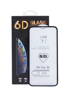 Buy 6D Scratch-Resistant Tempered Glass Screen Protector For iPhone XR Clear in Saudi Arabia