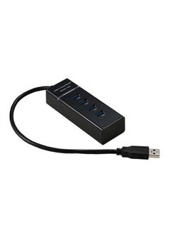 Buy 4 Ports USB Hub Black in Egypt