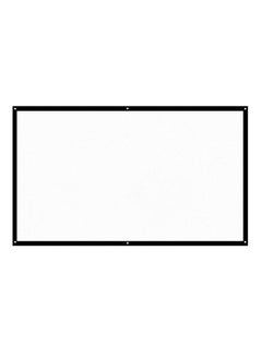 اشتري 84-Inch HD Projector Screen V3803 White في الامارات