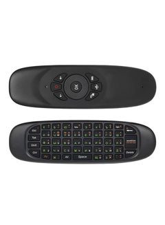 Buy 6-Axis Wireless Keyboard Remote Black in UAE