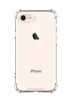 Buy Shock Proof Case For Applr iPhone 7/8 Transparent in Saudi Arabia