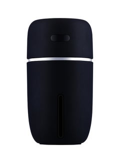 Buy Cool Mist Ultrasonic Humidifier 200ml Black 200ml in UAE
