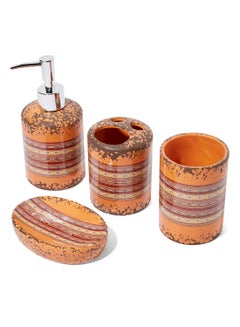 Buy Bath Set For Organizing Bath Accessories 30X20cm in UAE