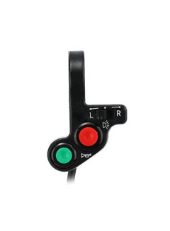 Buy 3-In-1 Headlight/Indicator Light/Horn Handlebar Switch For Motorcycles/ATV/Scooters in UAE