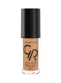 اشتري Total Cover 2-In-1 Foundation And Concealer SPF 15 19 Caramel في الامارات