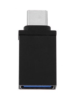 اشتري USB 3.1 Type-C To USB 3.0 OTG Converter Adapter Black في مصر