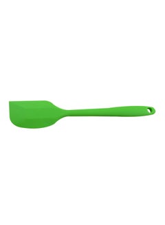 Buy Silicone Mixing Batter Spatula Green 21x4centimeter in UAE