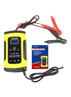 Buy 12V 5A LCD Car/Motorcycle Pulse Repair Battery Charger Lead Acid Storage Charger in Saudi Arabia