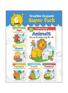 Buy Creative Crayons Super Pack Paperback English by Wonder House Books Editorial - 43261 in UAE