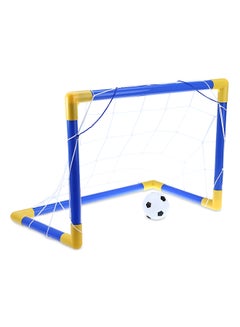 اشتري DIY Portable Mini Football Goal Net Set 50x25x37.5centimeter في مصر