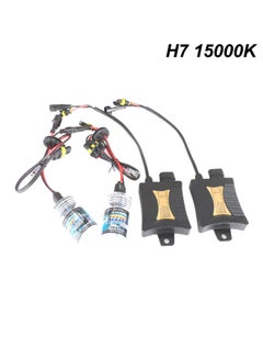 Buy 12V 55W H7 15000K Xenon Kit Headlight Bulbs in Saudi Arabia