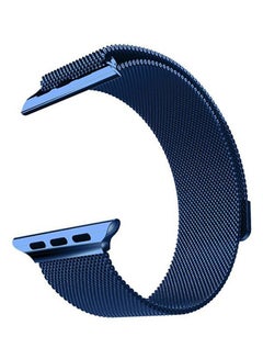 Buy Replacement Band For Apple Watch 44mm Blue in UAE