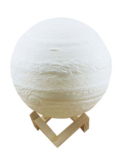 Buy Moon Night Lamp Stand White 0.565kg in Saudi Arabia