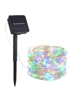 Buy Solar Powered Copper Wire Fairy String Lawn Lamp Multicolour 20meter in UAE